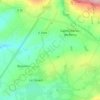 Mapa topográfico Hameau d'Aunay, altitud, relieve