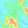 Mapa topográfico Sibalew, altitud, relieve