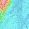 Mapa topográfico 營盤, altitud, relieve