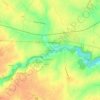 Mapa topográfico La Galonnière, altitud, relieve