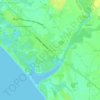 Mapa topográfico Palanginan, altitud, relieve