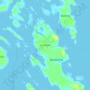Mapa topográfico Torsholma, altitud, relieve