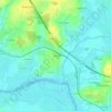 Mapa topográfico Le Fleau, altitud, relieve