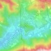 Mapa topográfico La Prenasse, altitud, relieve