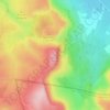 Mapa topográfico Vente-Farine, altitud, relieve