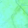 Mapa topográfico Iba O'Este, altitud, relieve