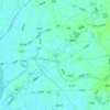 Mapa topográfico 越溪村, altitud, relieve