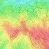 Mapa topográfico Loma del Mercado, altitud, relieve