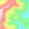 Mapa topográfico Tamao, altitud, relieve