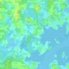 Mapa topográfico Berringue, altitud, relieve