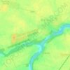 Mapa topográfico Le Terrain d'Aviation, altitud, relieve