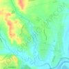 Mapa topográfico Dehesa Golf, altitud, relieve