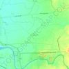 Mapa topográfico Cogonan, altitud, relieve