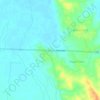 Mapa topográfico Matubog, altitud, relieve