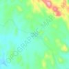 Mapa topográfico Palmar de los Ríos, altitud, relieve