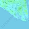 Mapa topográfico 中芸, altitud, relieve