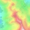 Mapa topográfico Turge de la Suffie, altitud, relieve