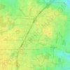 Mapa topográfico Le Chut, altitud, relieve