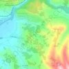 Mapa topográfico Mira el Sol, altitud, relieve