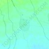 Mapa topográfico Chipaya, altitud, relieve