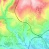 Mapa topográfico Murteira, altitud, relieve