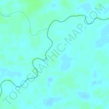 Mapa topográfico San Pedro, altitud, relieve