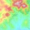 Mapa topográfico Barrio San Francisco Ejido De San Pablo Tlalchichilpa, altitud, relieve
