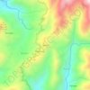 Mapa topográfico Busok, altitud, relieve