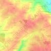 Mapa topográfico Bois-Vert, altitud, relieve