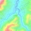 Mapa topográfico vereda Juntas, altitud, relieve