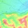 Mapa topográfico Turi, altitud, relieve