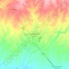Mapa topográfico Bejaad, altitud, relieve