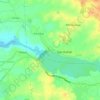 Mapa topográfico Lico, altitud, relieve