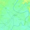 Mapa topográfico Bangga Pototan, altitud, relieve