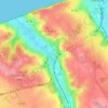 Mapa topográfico Le Petit Appeville, altitud, relieve