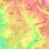 Mapa topográfico Le Puits de Là-Bas, altitud, relieve