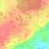 Mapa topográfico Le Haut Coron, altitud, relieve