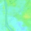 Mapa topográfico الخضراء -جبيل, altitud, relieve