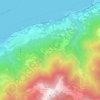 Mapa topográfico Monti di Piazzogna, altitud, relieve