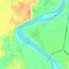 Mapa topográfico Upi, altitud, relieve