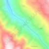 Mapa topográfico Sarin, altitud, relieve