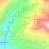 Mapa topográfico Vía de Palambla, altitud, relieve