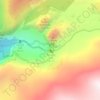 Mapa topográfico PO box 577, altitud, relieve