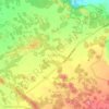 Mapa topográfico Tambo-an, altitud, relieve