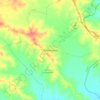 Mapa topográfico Buenavista, altitud, relieve
