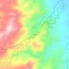 Mapa topográfico Ilalan, altitud, relieve