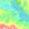 Mapa topográfico Vereda Río Grande-Entrerríos, altitud, relieve