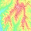 Mapa topográfico Alcorriol, altitud, relieve