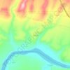 Mapa topográfico Akdere, altitud, relieve
