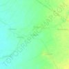 Mapa topográfico Baligayan, altitud, relieve
